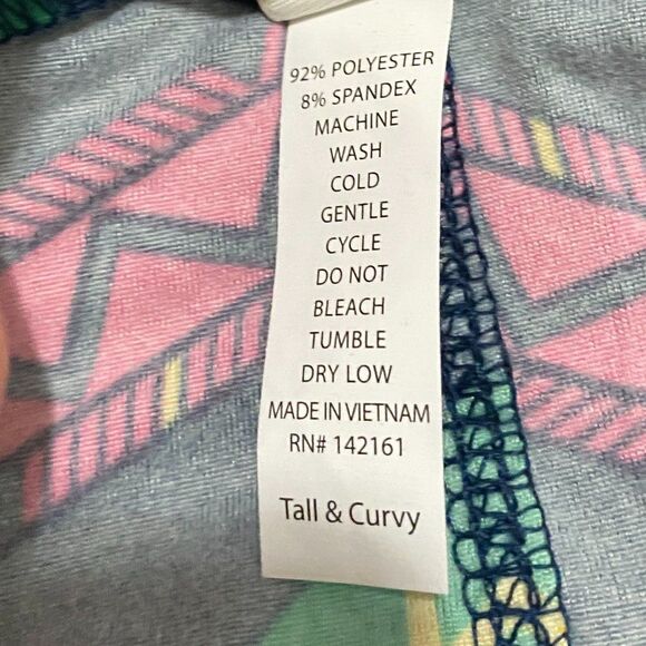 LuLa Roe Womens Leggins Tall & Curvy (12/14 – 22/24) New Without Tags - Picture 4 of 4